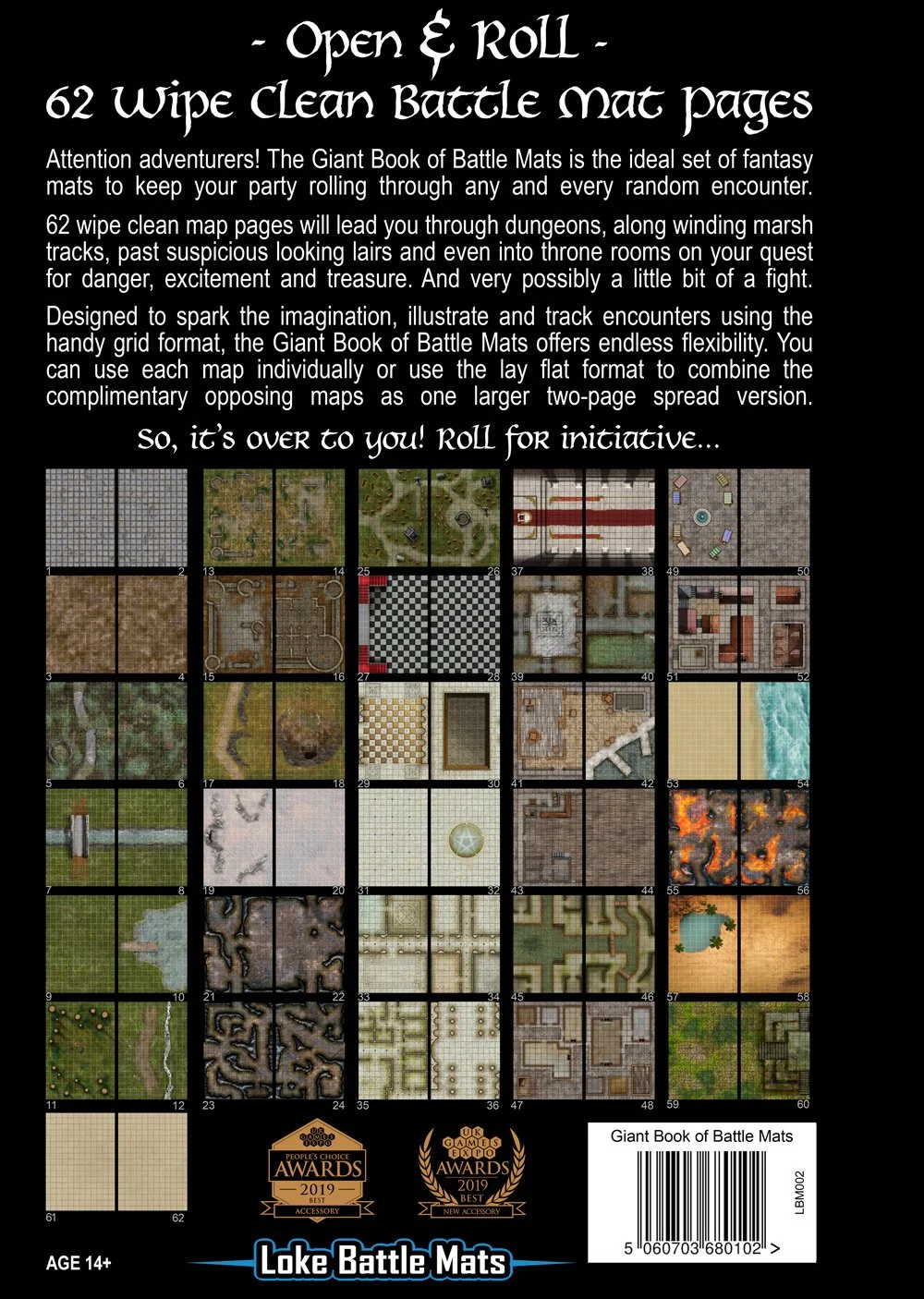 Giant Book of Battle Mats: Wild Wrecks & Ruins (17 x 12) - La boutique Tabletop