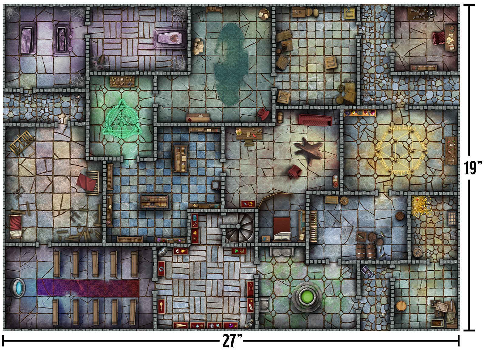 Dungeon RPG Map