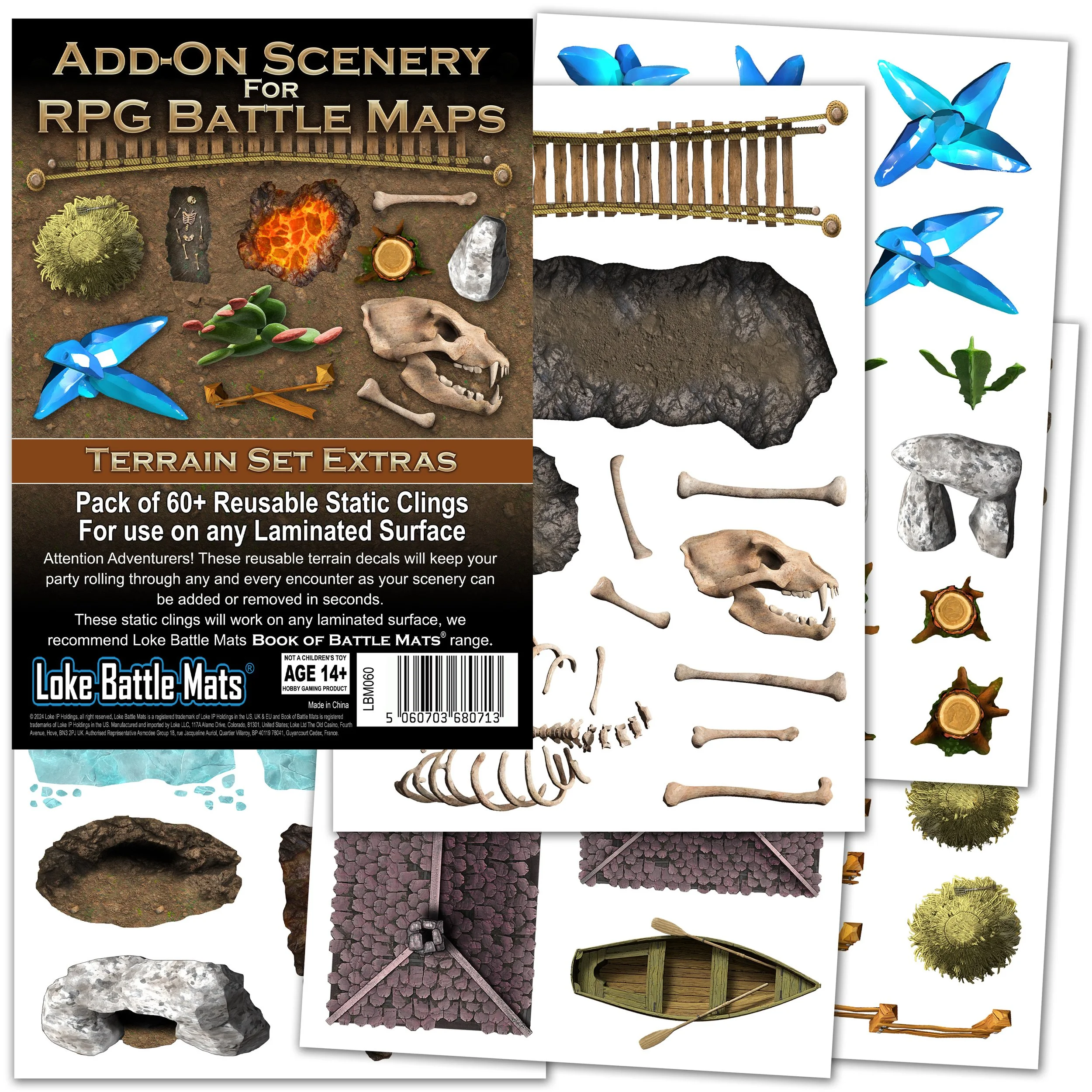Add-On Scenery for RPG Battle Maps: Terrain Extras