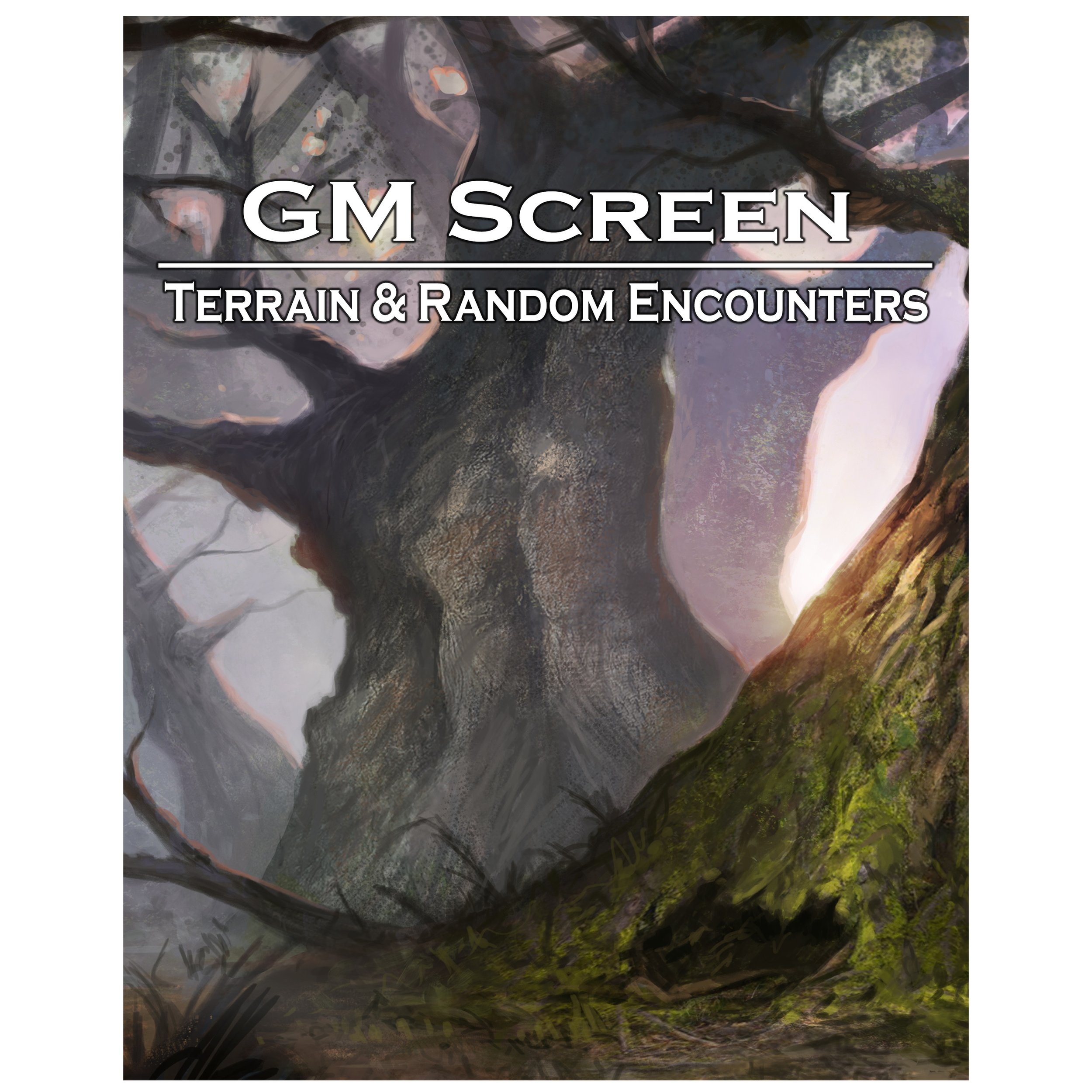 GM Screen - Terrain & Random Encounters (inc 100 encounters)