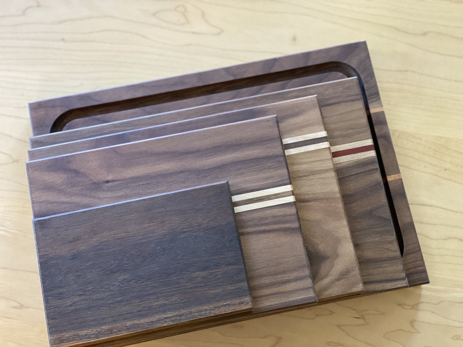 Maple Wood Kitchen Utensils — Window Panes MDI