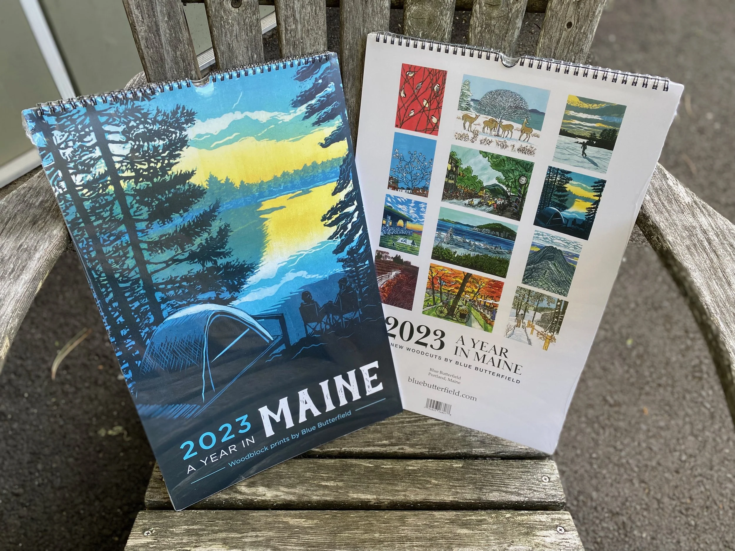 Acadia by Catherine Breer 2023 Calendars — Window Panes MDI