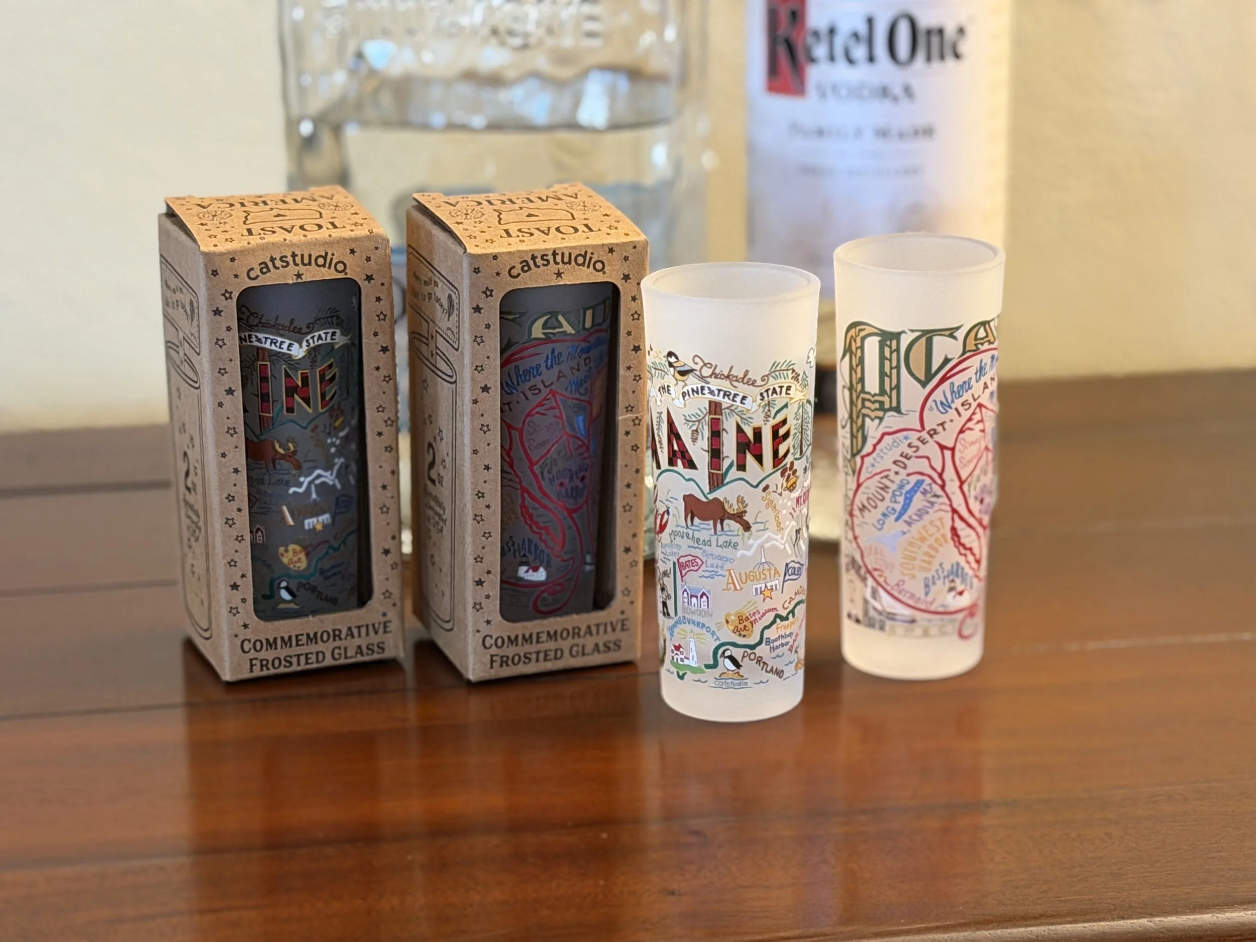 Maine & Acadia Shot Glasses