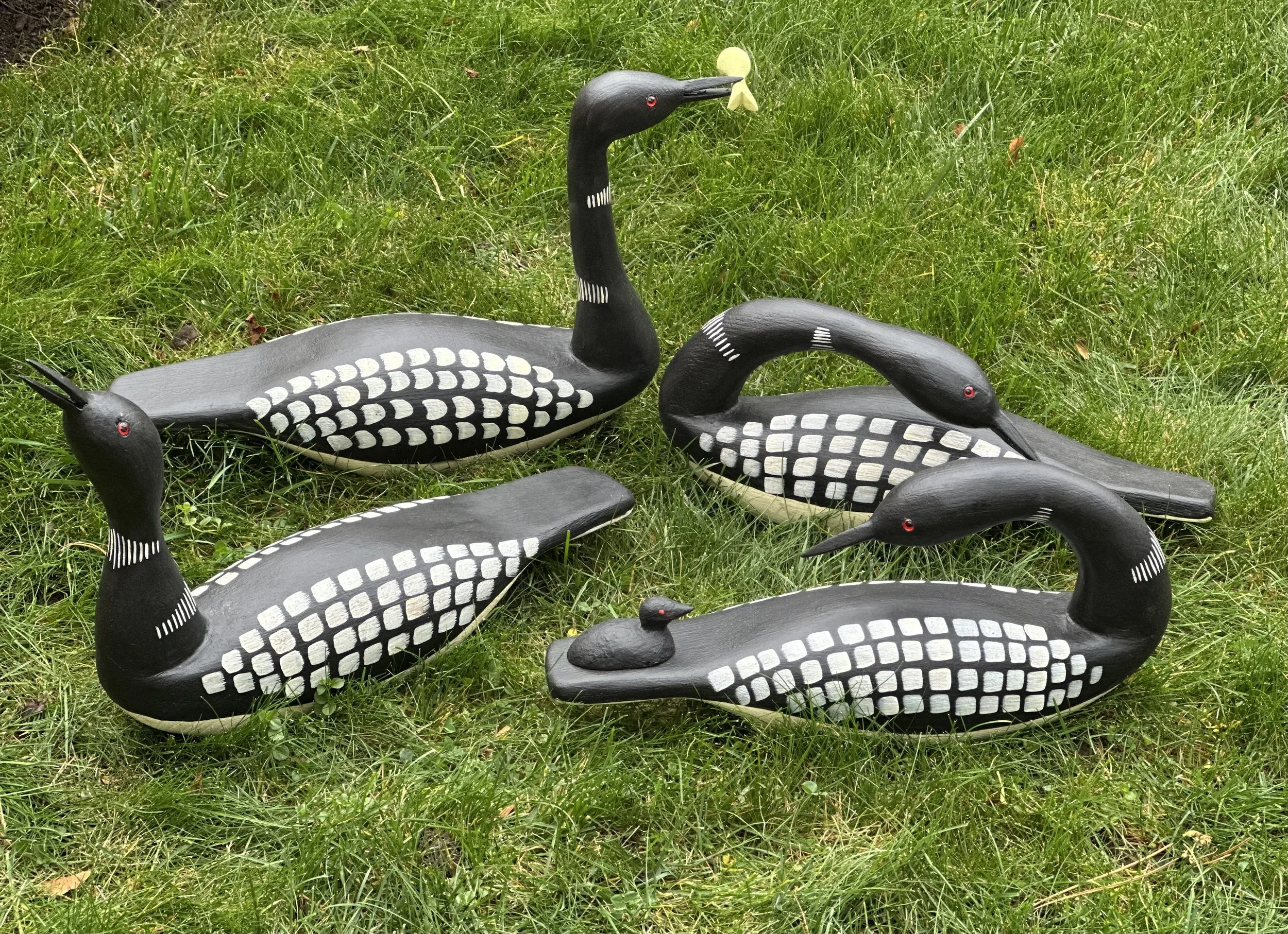 Large Loon Decoys