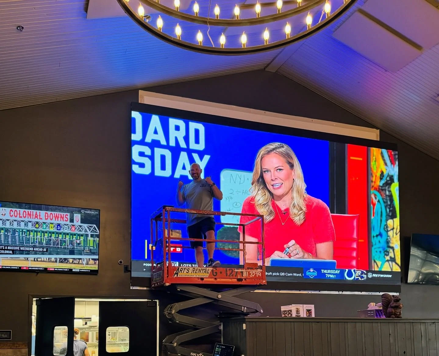 🏆 New Record Alert! 🏆
We just installed our largest Fusion Wall to date &mdash; a massive 230&rdquo; LED wall with a Quad Boxx add-on at Blind Squirrel Louisville!
💡 That&rsquo;s 48 cabinets and 248 LED modules of jaw-dropping visual perfection &m