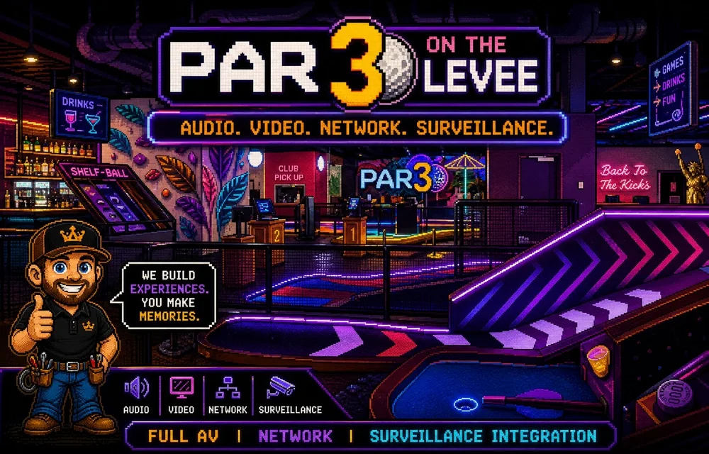 Par 3 on the Levee customer spotlight graphic