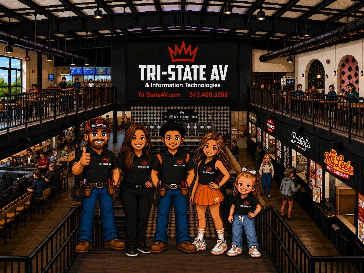 🎮🟧 LEVEL UP: Tri-State AV just went retro. 🟧🎮

Meet the new 8-bit Tri-State AV crew. A little nostalgic, a lot of fun, and built to stand out in a sea of boring marketing.

As an &rsquo;80s baby, Matt grew up in the golden age of arcade games, pi