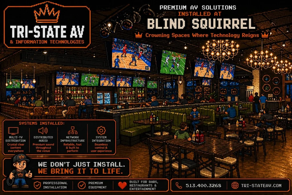 Blind Squirrel restaurant customer spotlight graphic