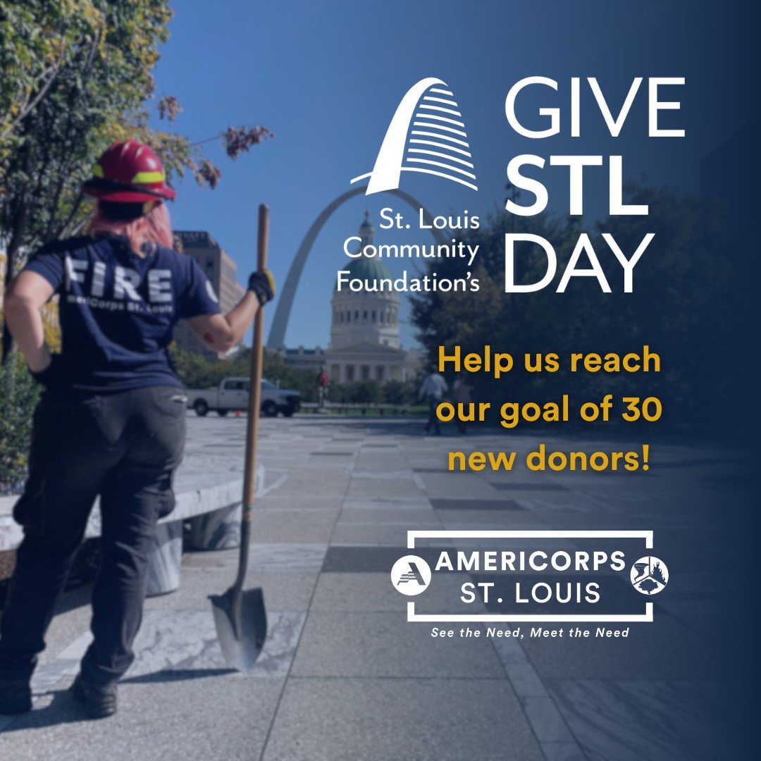 #GiveSTLDay is here! Your support fuels our mission to get things done for our community &amp; environment. Our goal today is 30 new &amp; current donors! Chip in as much as $10 - any amount helps! Donate during one of the Power Hours listed below - 