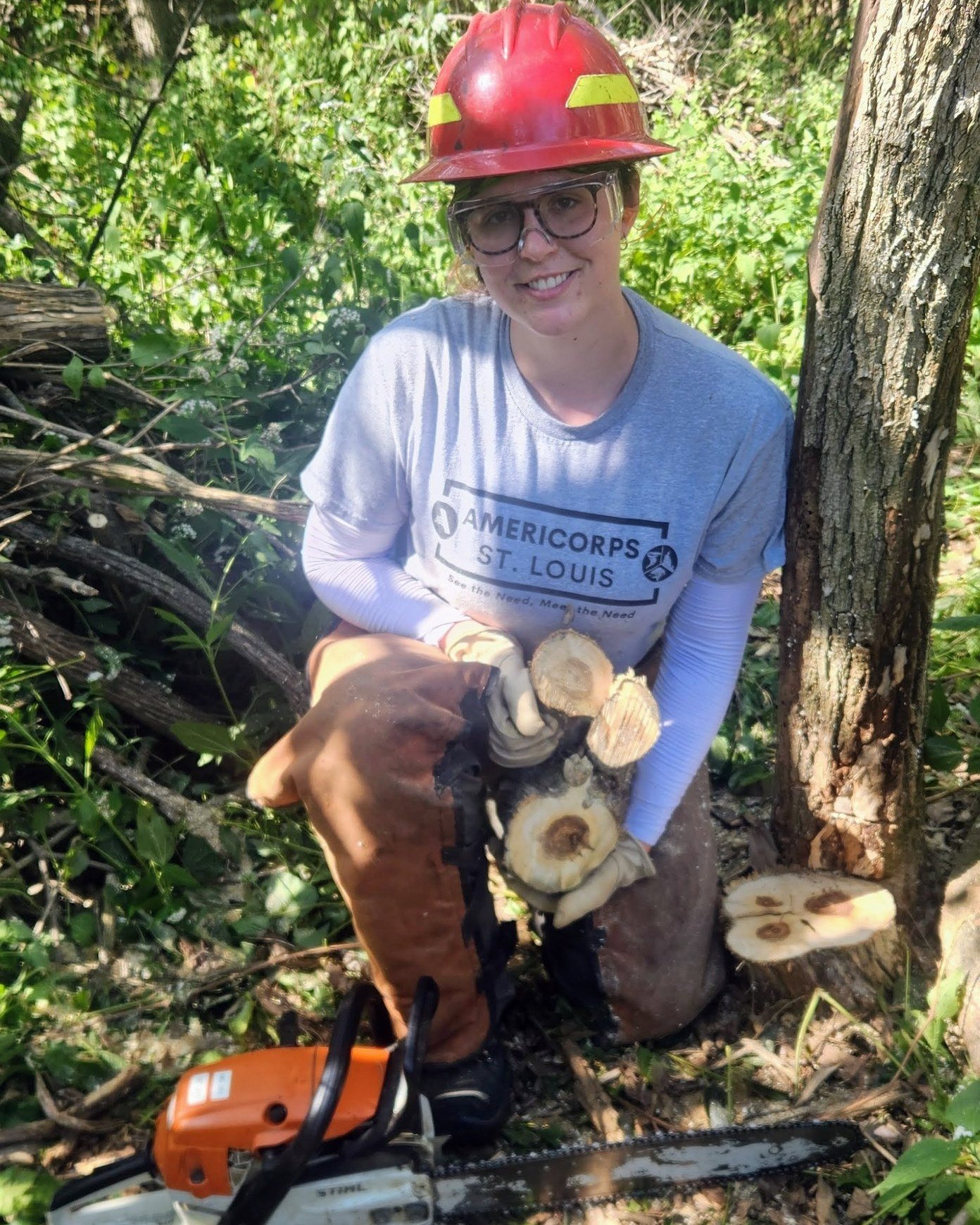 Happy #MemberMonday and #AmeriCorpsWeek! 

"Hi, my name is Macy, and I&rsquo;m from Manhattan, Kansas! Before joining AmeriCorps St. Louis, I studied criminal justice, national security, and political science at the University of Nebraska-Lincol