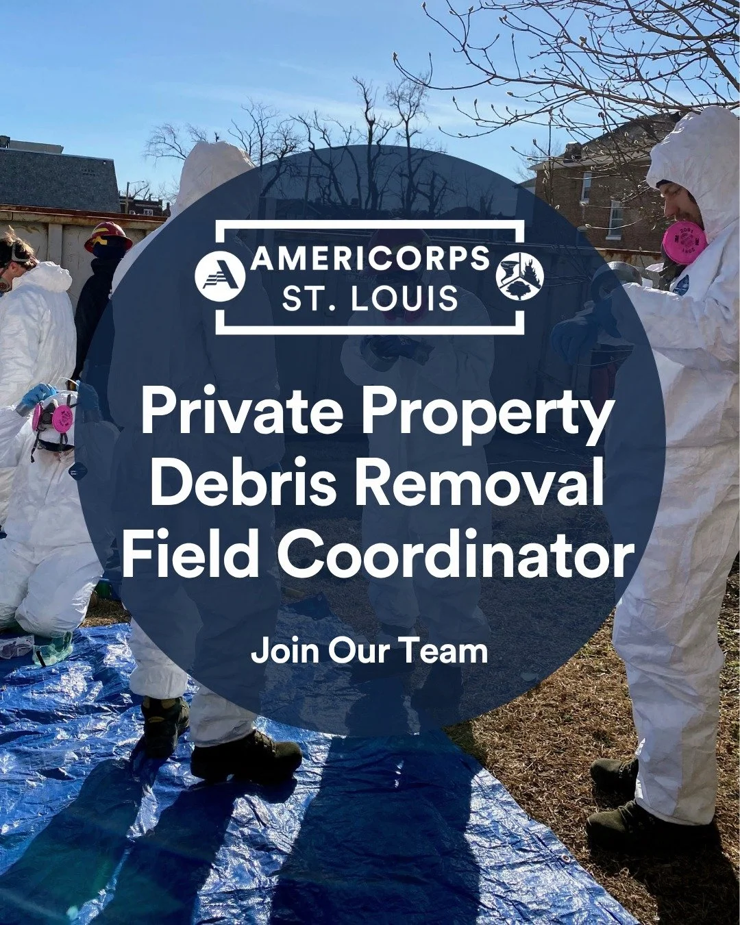 Join our staff! We're looking for a Field Coordinator to support our Private Property Debris Removal (PPDR) team. 

The PPDR Field Coordinator is integral to the AmeriCorps private property debris removal to support residents impacted by the May 16th