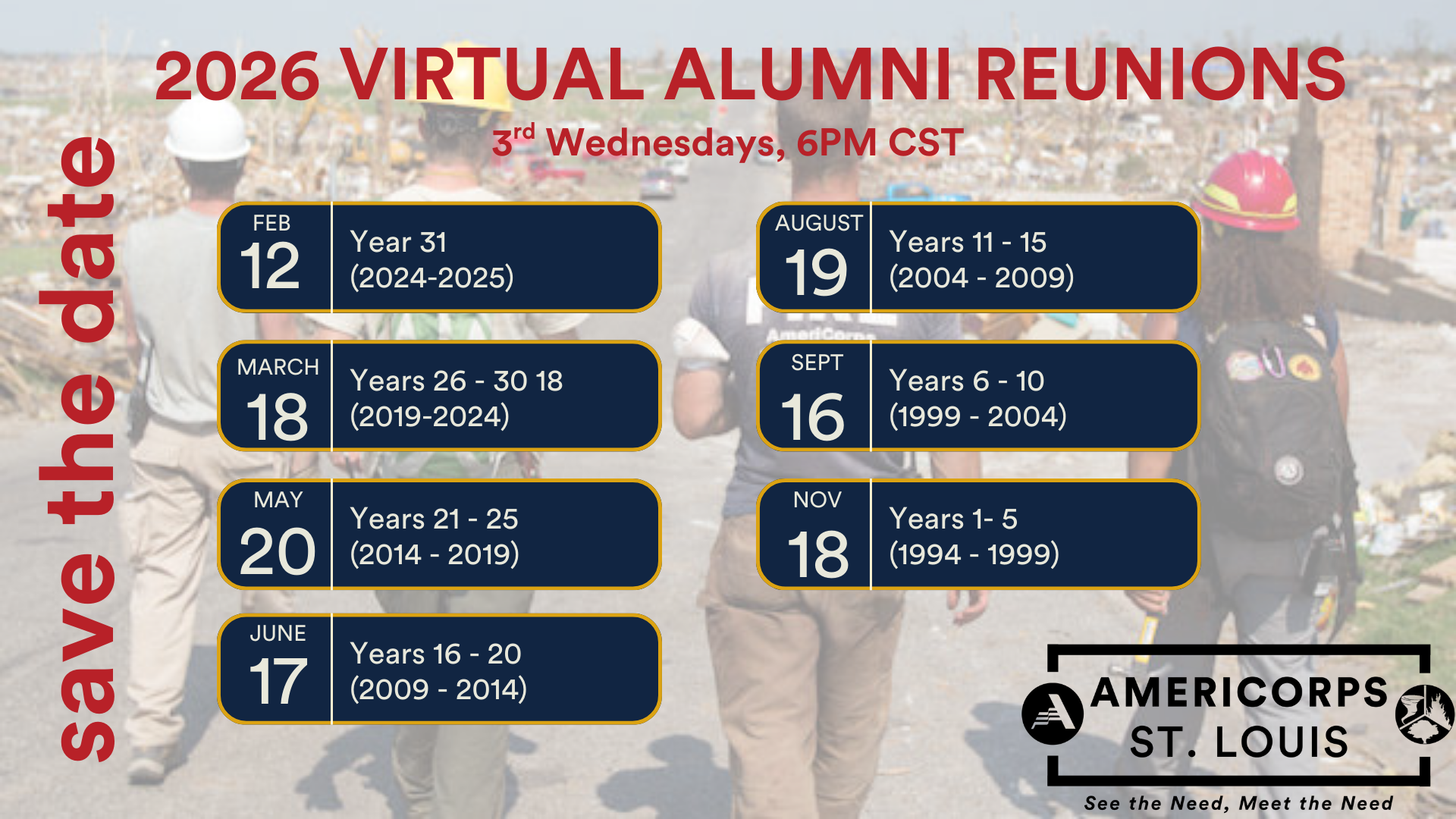Year 16 - 20 Virtual Alumni Reunion 