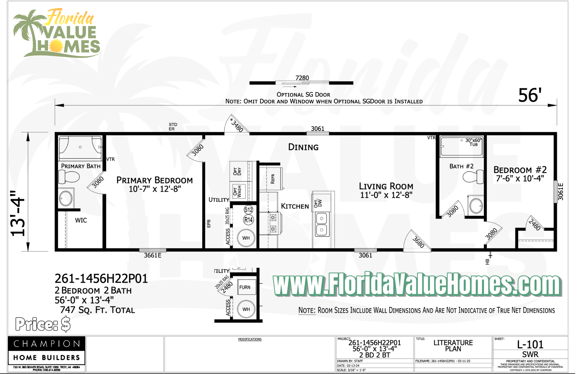 Prime 14 x 56 2B/2BA