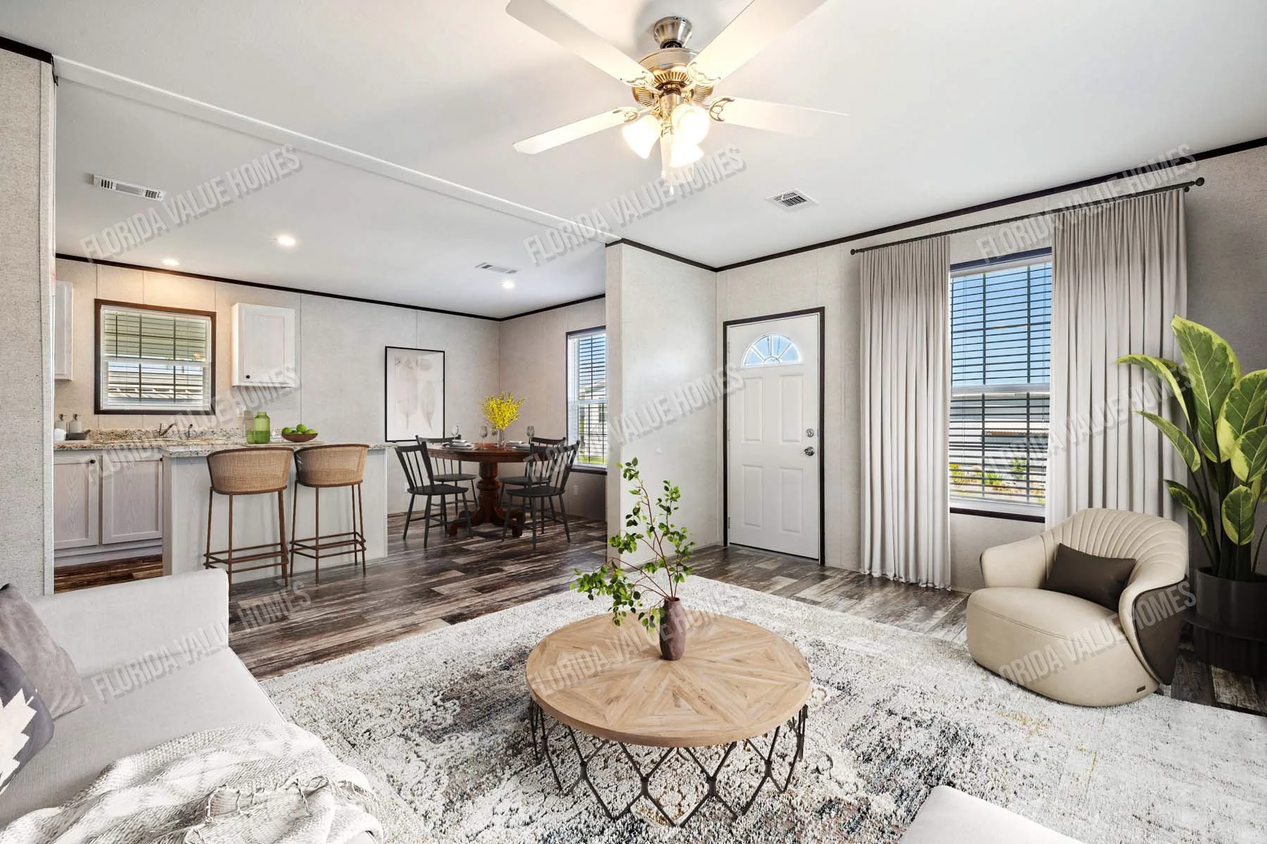 Prime 24x48 3 Bed 2 Bath End Loader (1,120 Sq Ft)