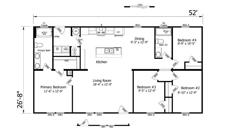 KL 28X52 4B:2BA 1,387 Sq Ft (CAROLINE).png