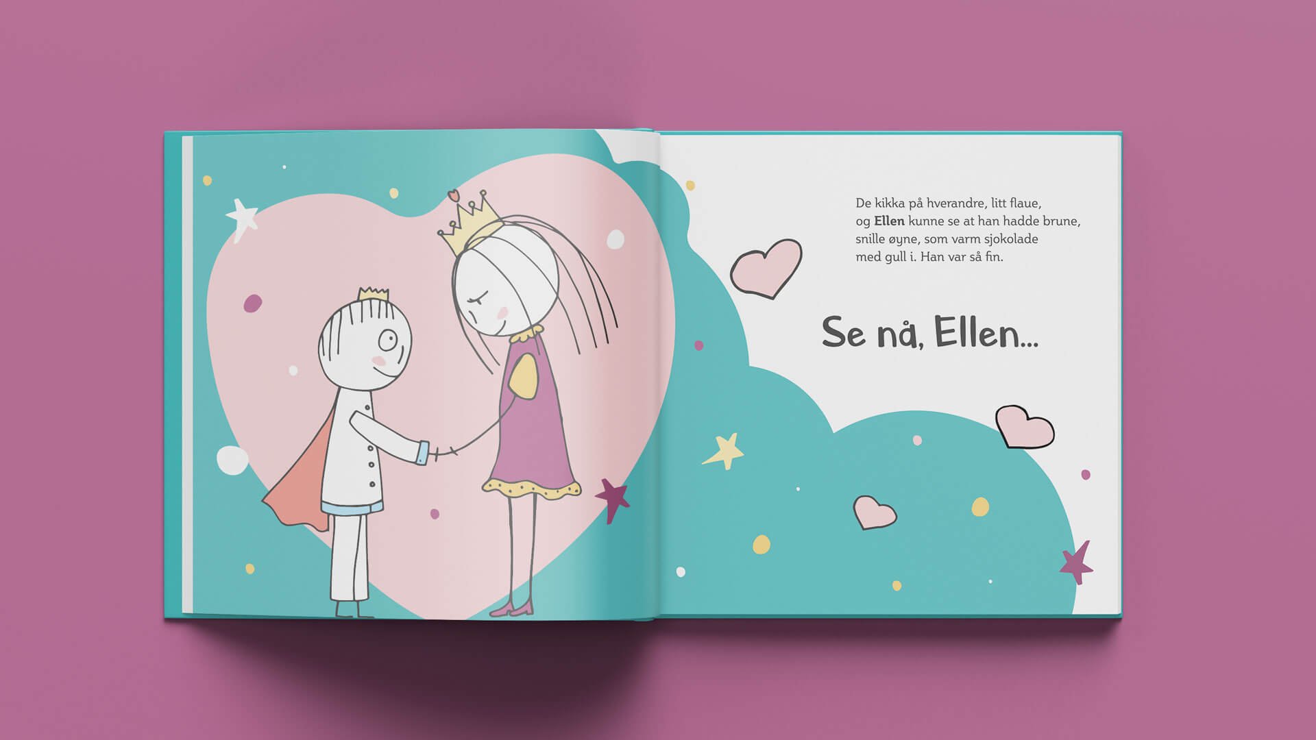The King's Daughter: book spread