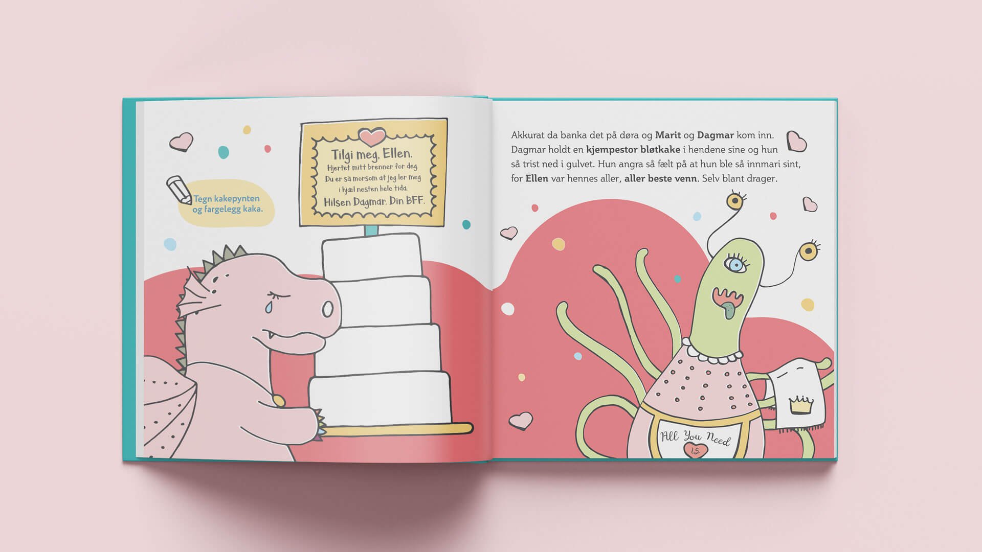 The King's Daughter: book spread
