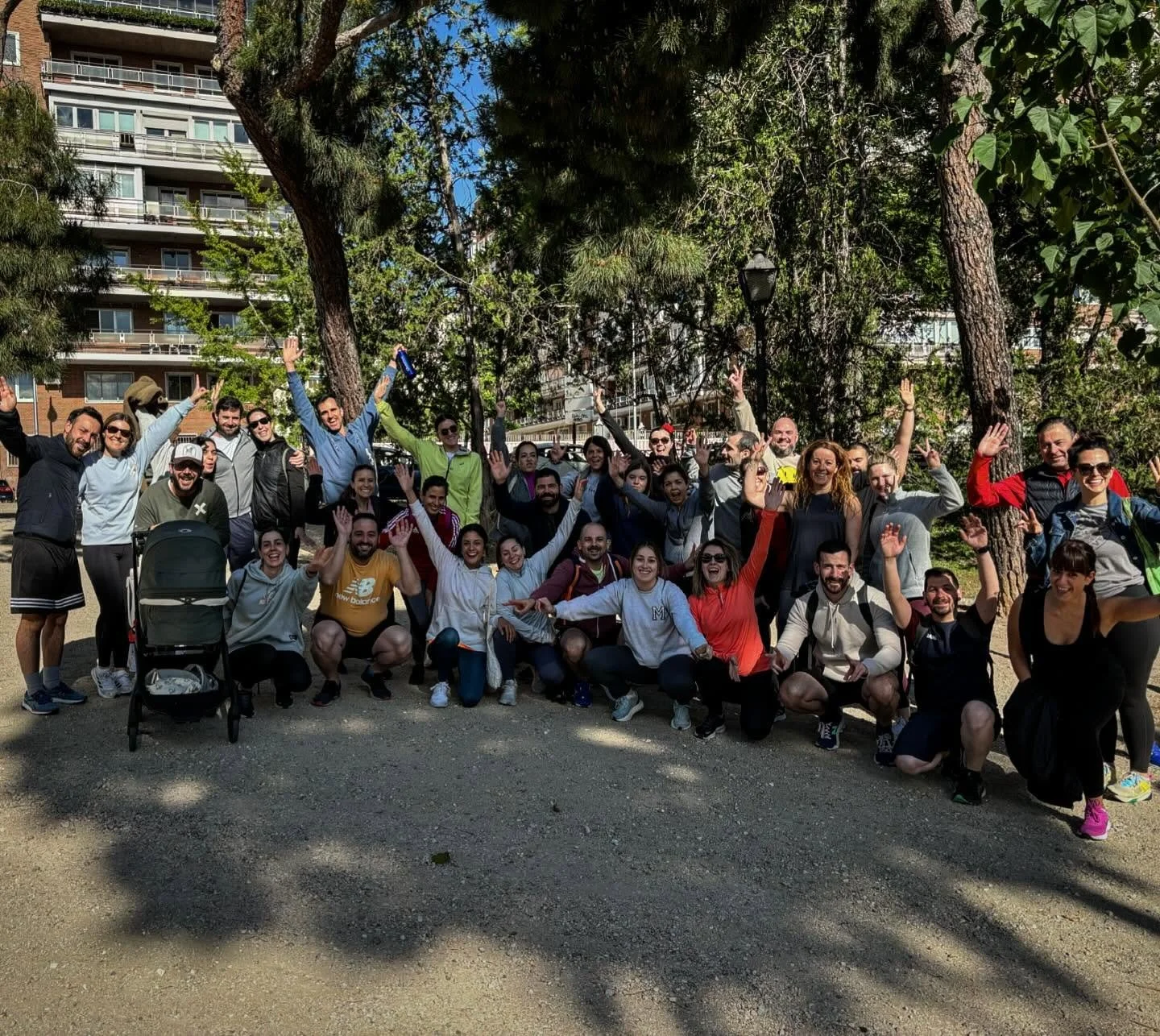A toda nuestra familia fit ( y los que no est&aacute;n en la foto) cuanto los queremos ❤️ Chiquis guerreros #nodejesdeentrenar #festivofit #laguindalera &iquest;Hacemos una masterclass?