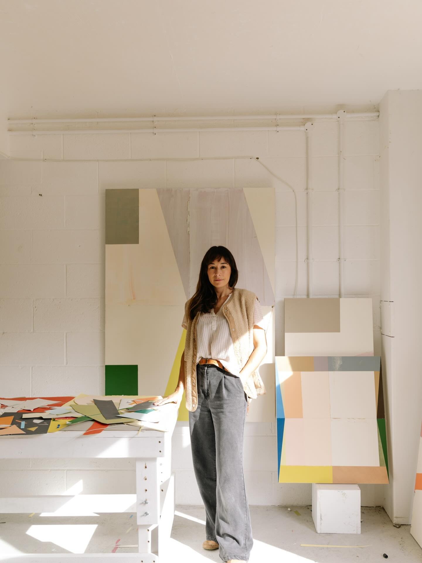 British artist, Jo Hummel&rsquo;s work is grounded in reduction, abstraction, and minimalism&mdash;where geometry becomes language.

Color is key: subtle, sensory, and quietly emotional.
We&rsquo;ll be showing two limited edition prints in our upcomi