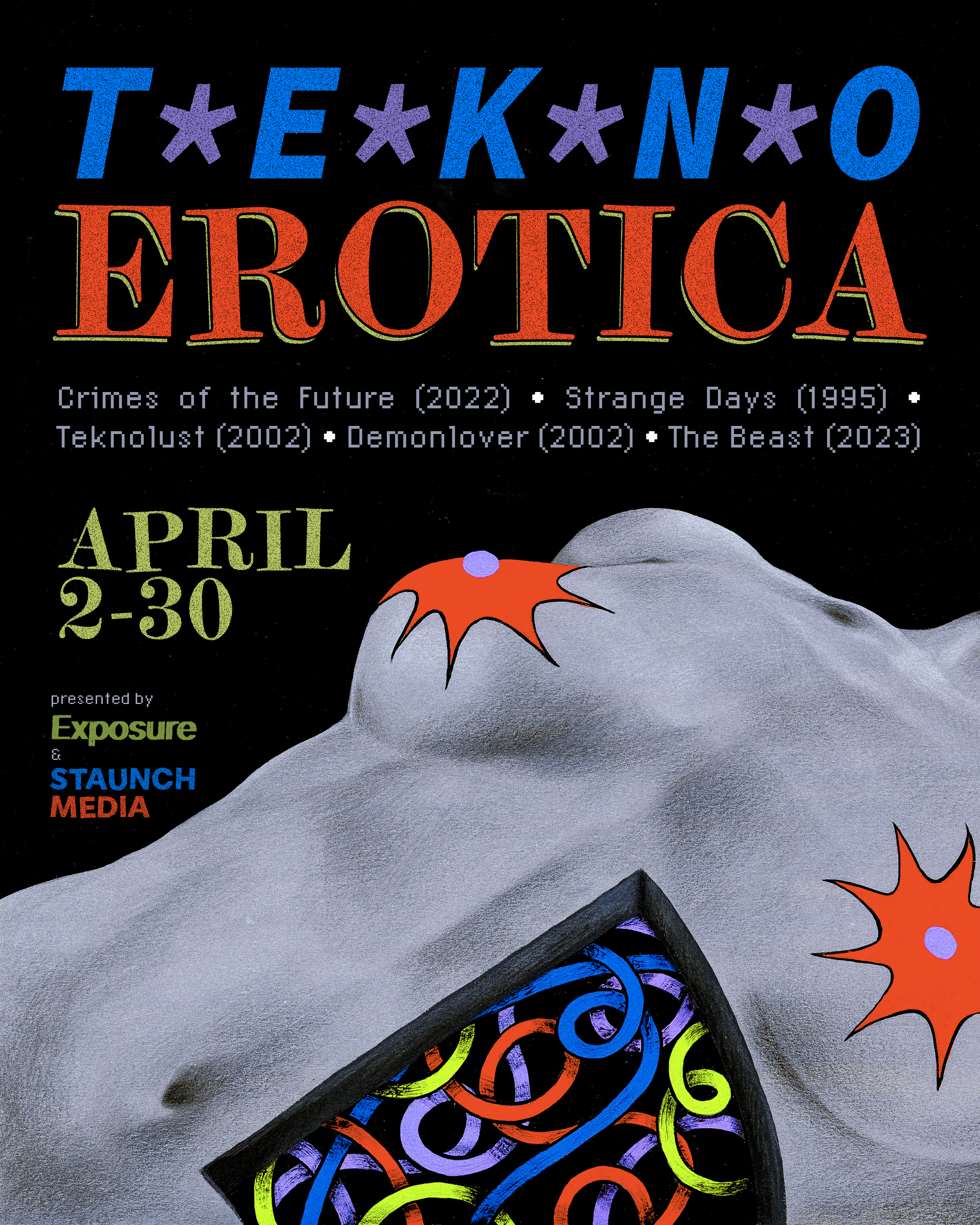 Exposure Cinema x Staunch Media present Teknoerotica (2025)