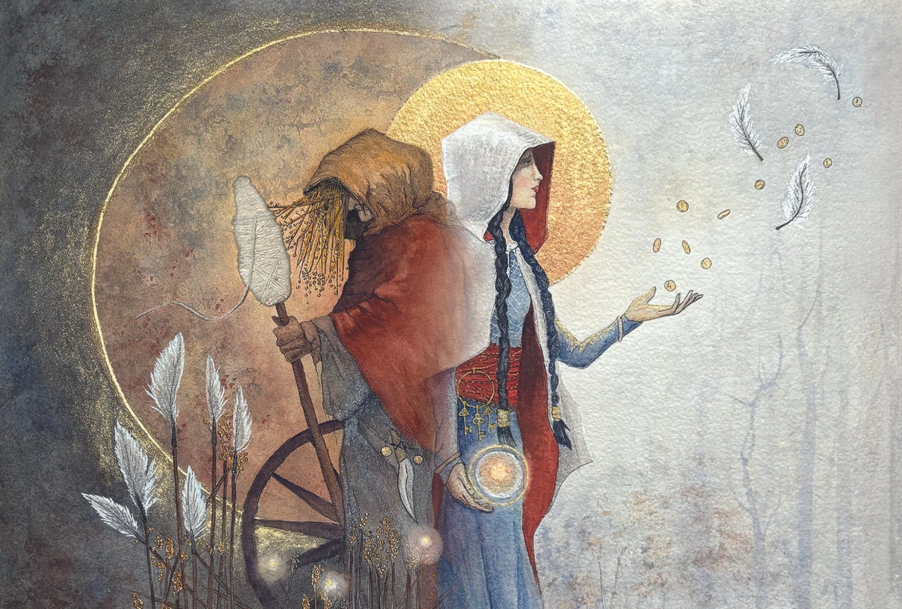 Berchta &amp; Frau Perchta: Two Faces of an Alpine Goddess