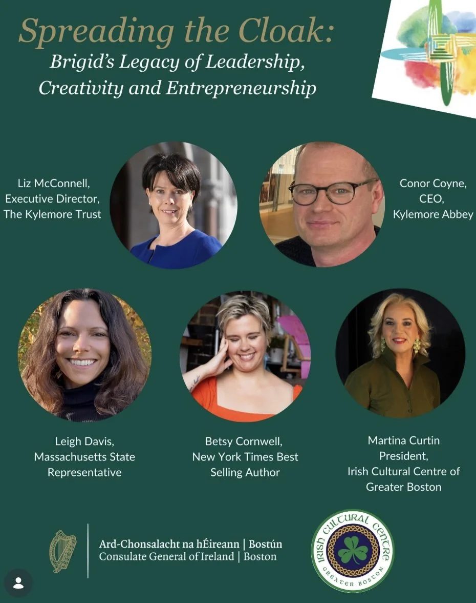 Spreading the Cloak: Brigid’s Legacy of Leadership & Creativity