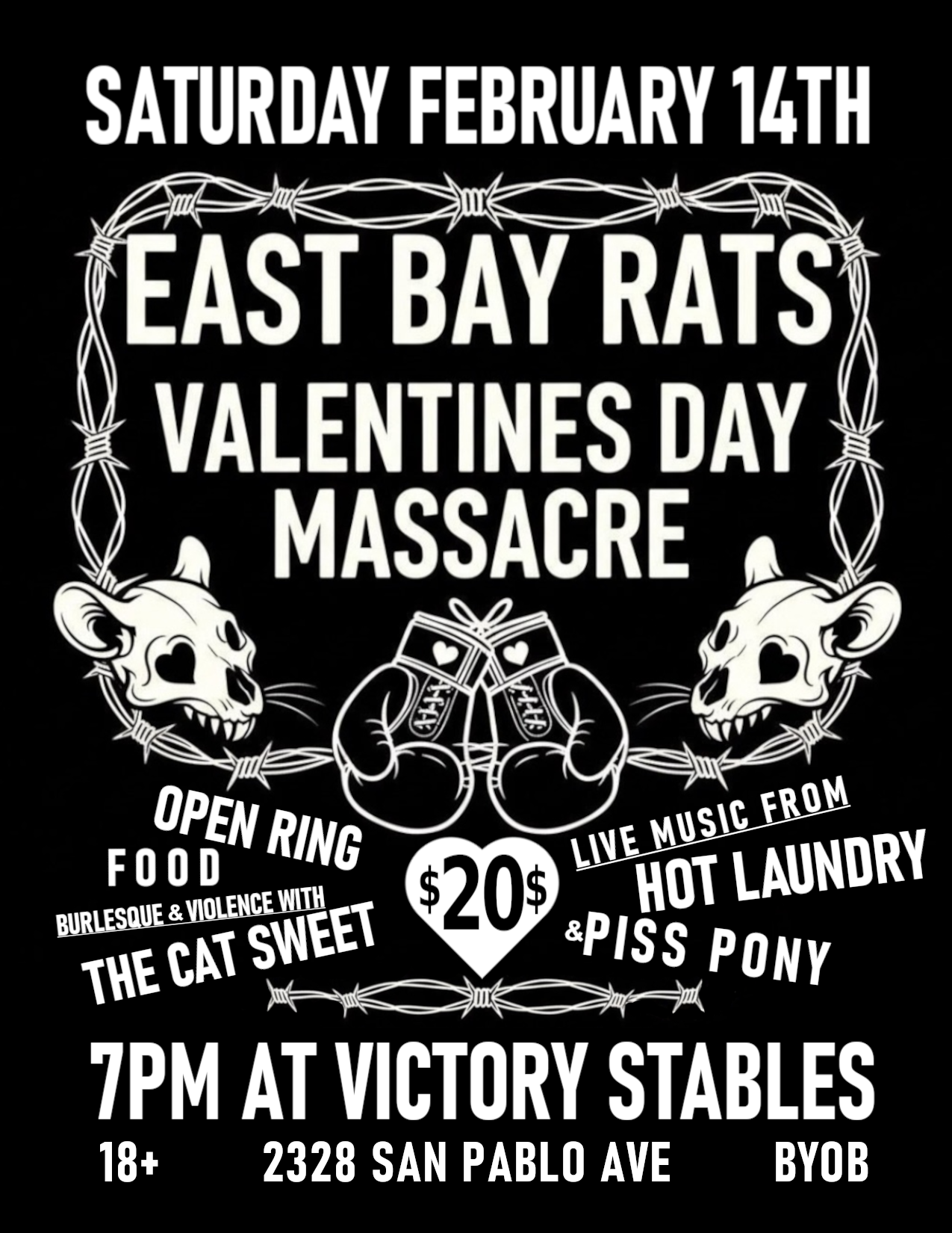 Valentine Party with some Rats