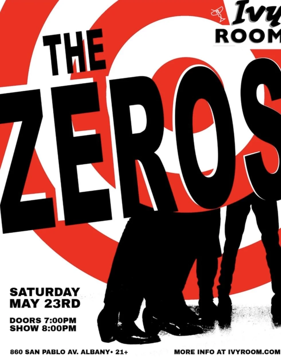 The Zeros and Hot Laundry reunite at Ivy Room