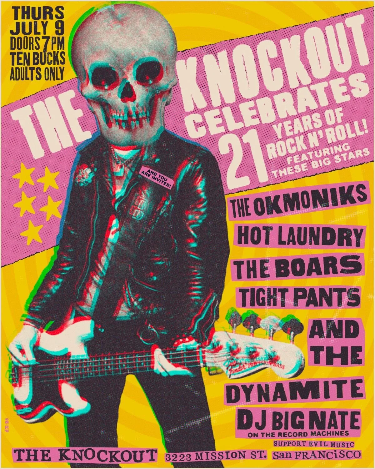 Knockout is turning 21! 