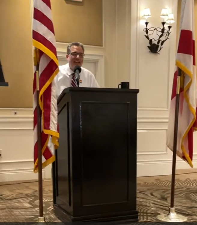 Sam Kaufman Speaks at the Key West Business Guild