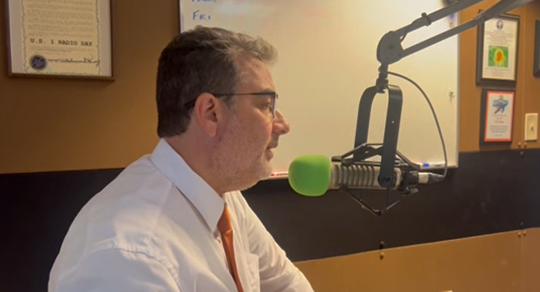 Sam Kaufman on US-1 Radio’s Morning Magazine