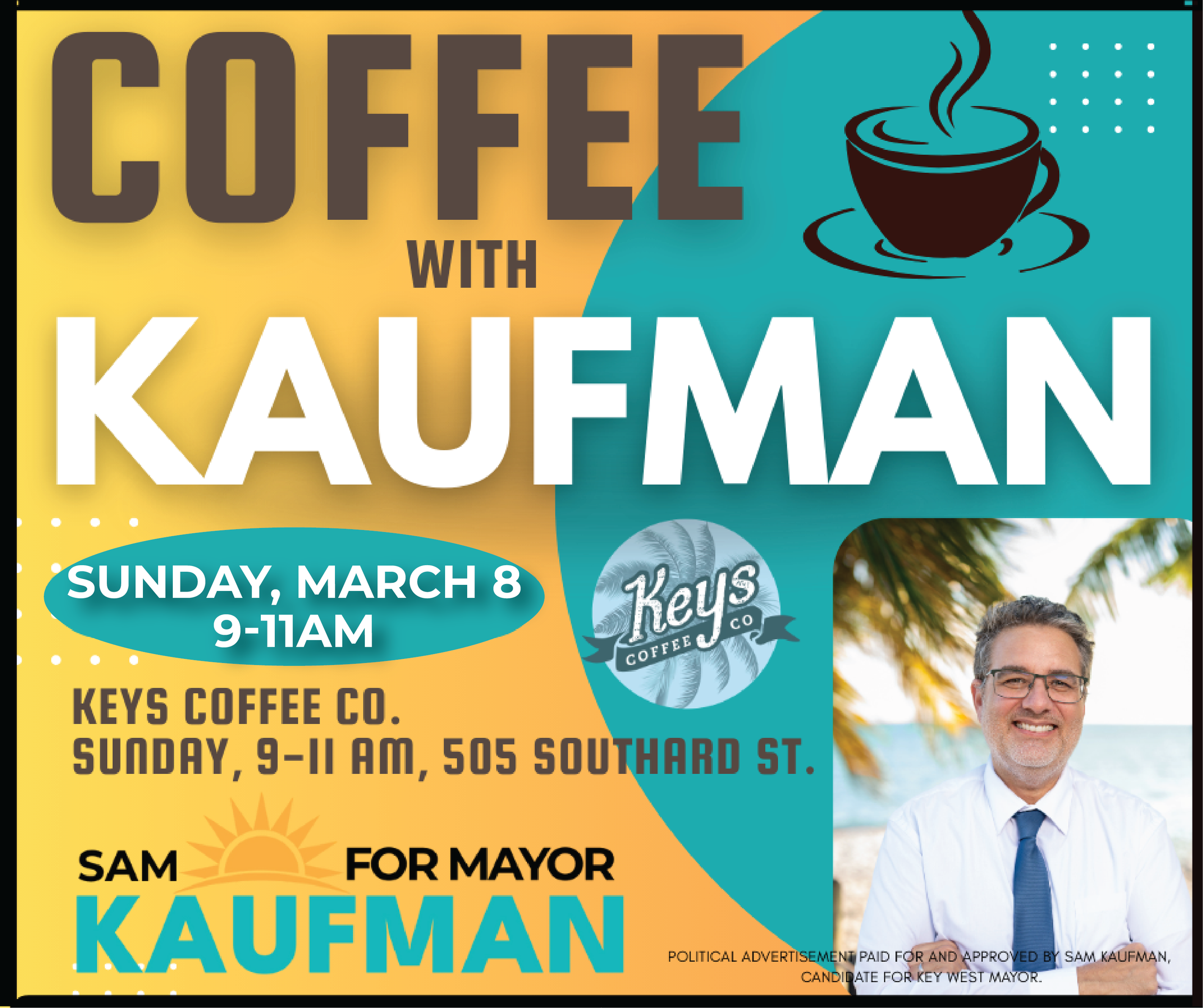 Coffee with Kaufman 3/8