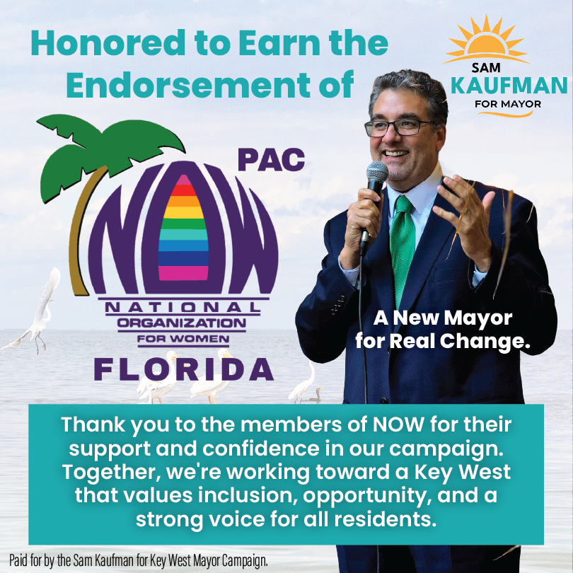 Sam Kaufman Earns Endorsement from NOW PAC Florida