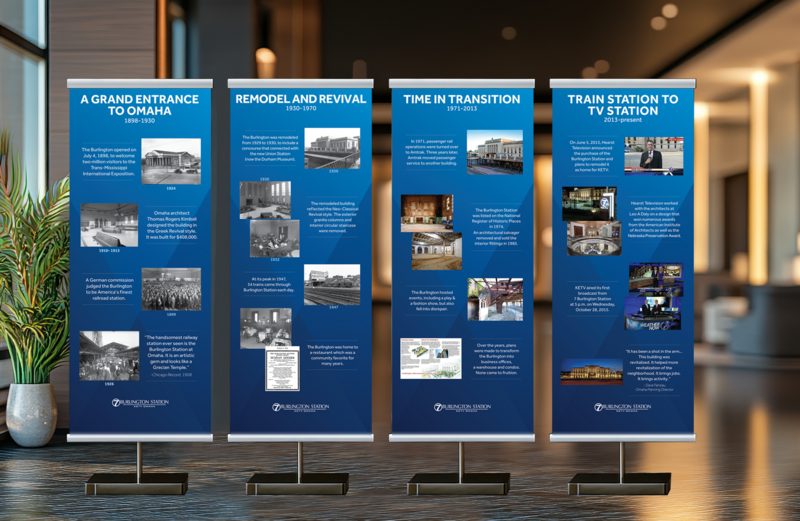Lobby Banners for Burlington
