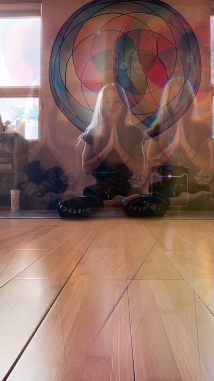 The only way out is through.
Asana teaches me to breathe THROUGH it. To bring in the physicality of the movement of through. Not around, under, or over…. Holding hands with myself and moving in union with ME. With my breath, with all of my p