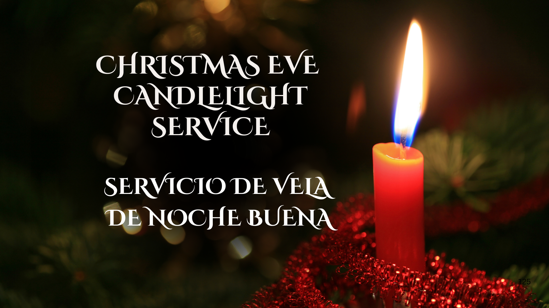 Candlelight Service