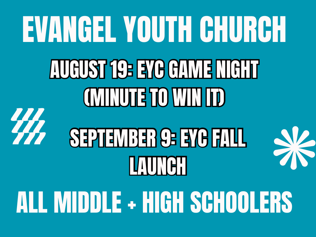 Evangel Youth Game Night