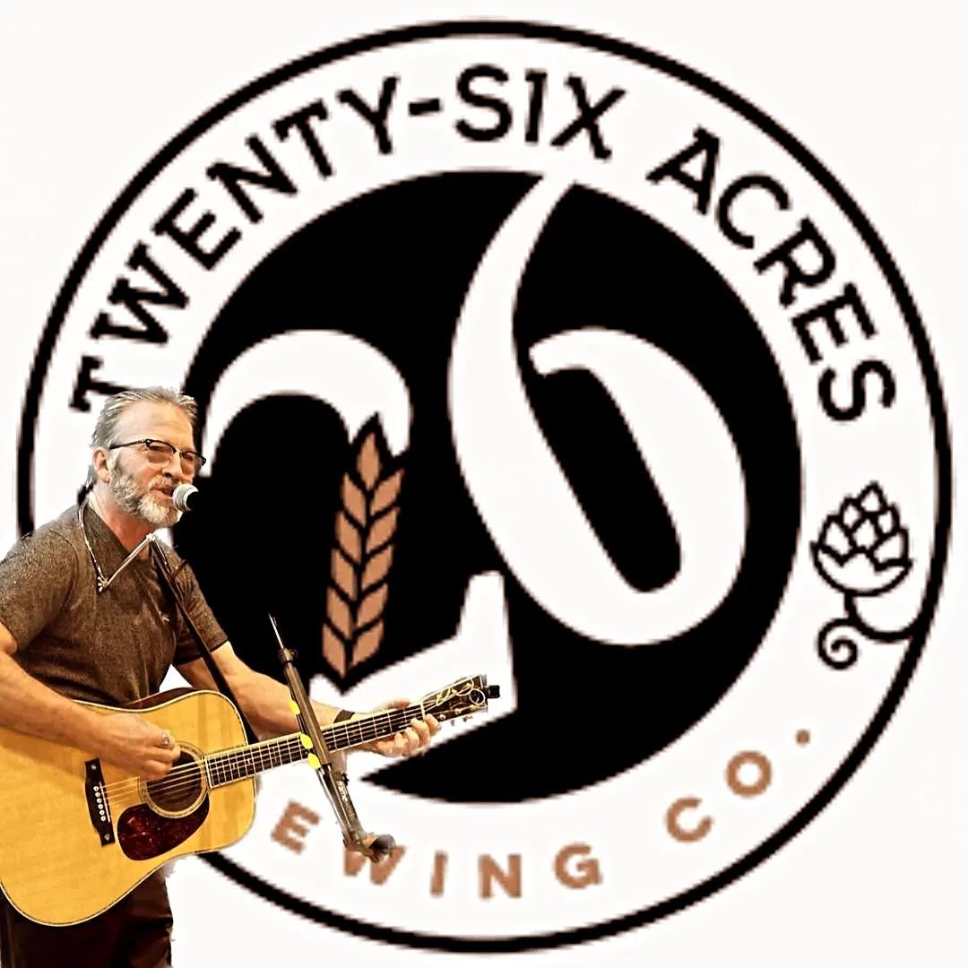 It's going to be a great weekend to head out to @26acresbrewing for some brews 🍻

Your local favorite @neal_carter_music64 will be playing live Saturday night in the taproom! Make sure to come out and support. He's got some great tunes ready for you