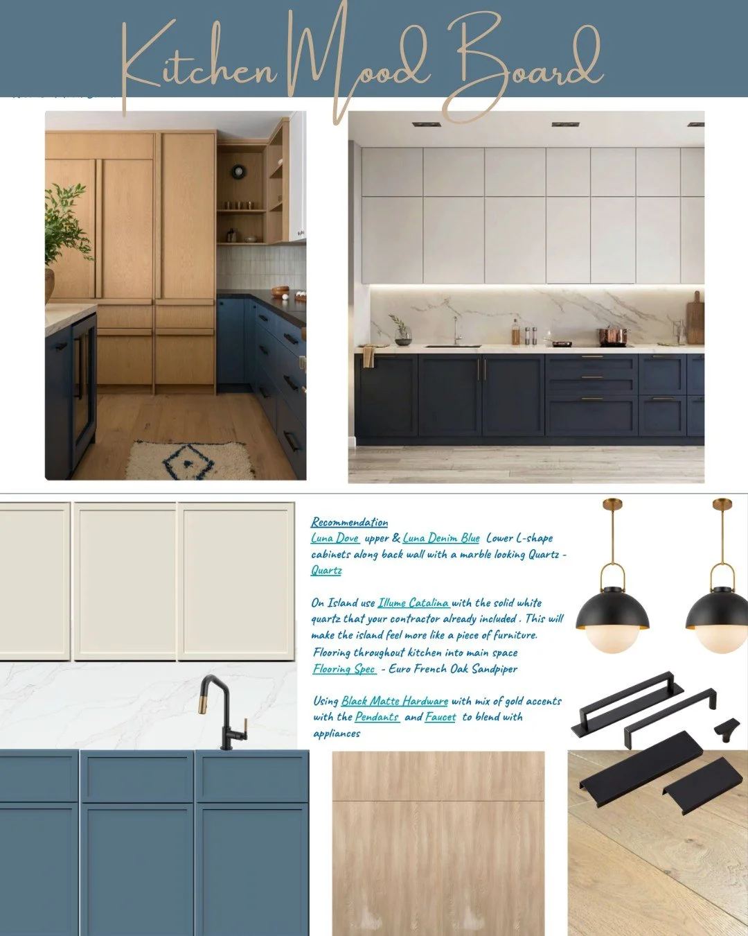 Currently on our desktop: Kitchen Mood Board we&rsquo;re loving (and working on!) ✨🍴

#3FLiving #KitchenVibes #DesignInspo #happysaturday