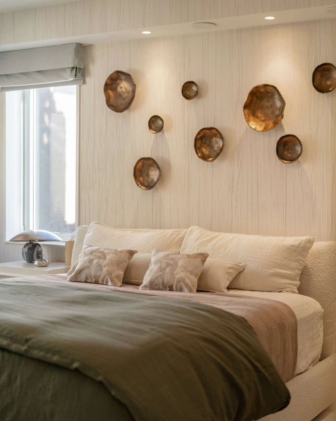 Wallpaper isn&rsquo;t just for walls&mdash;it&rsquo;s for creating a feeling. In the primary bedroom, the right pattern or texture can soften the space, add warmth, and make your headboard wall feel taller and more luxurious. Whether you&rsquo;re aft