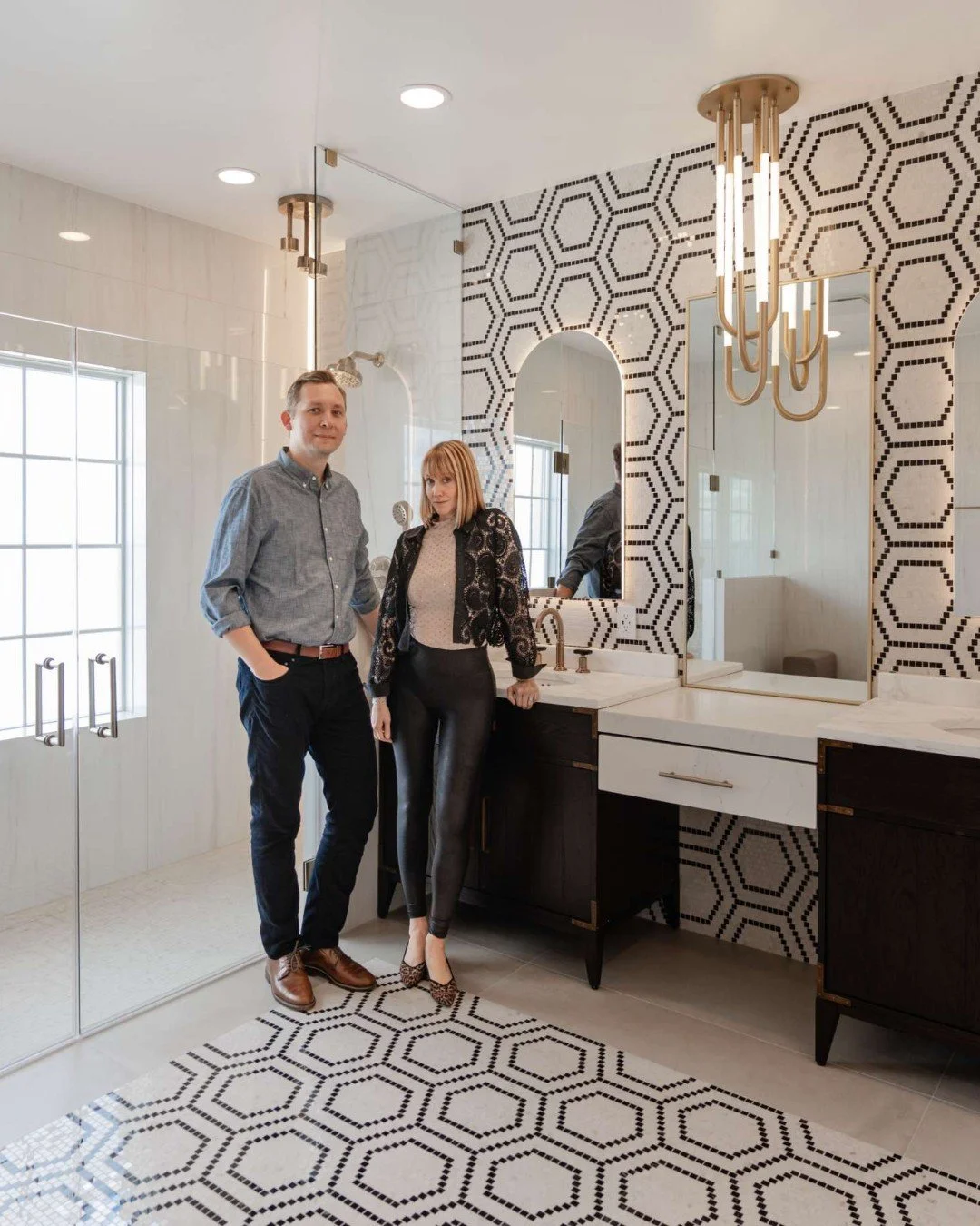 We're thrilled to share our February feature on the Nemo Tile + Stone Blog! ✨

&ldquo;Bold Pattern, Serene Design: A Layered Luxury Bathroom&rdquo; takes you inside this harborside New Jersey home, where we reimagined a primary bathroom that balances