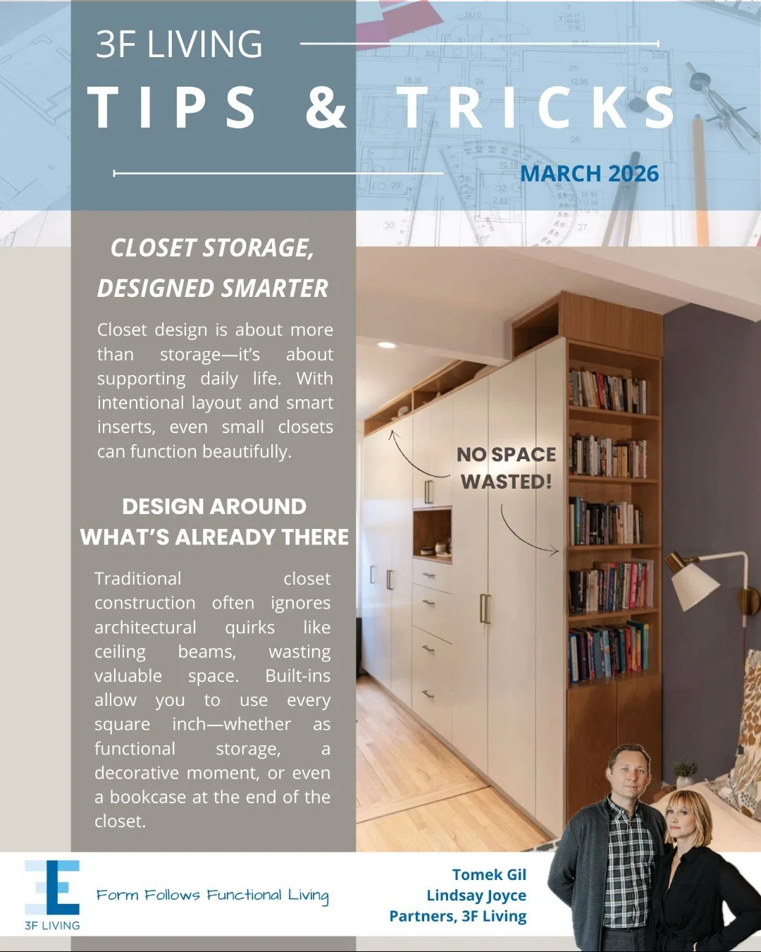 Closet storage, but make it smarter!

We&rsquo;ve been thinking a lot about how closets actually support daily life&mdash;not just how much they can hold. The best designs aren&rsquo;t about squeezing in more shelves&hellip; they&rsquo;re about creat