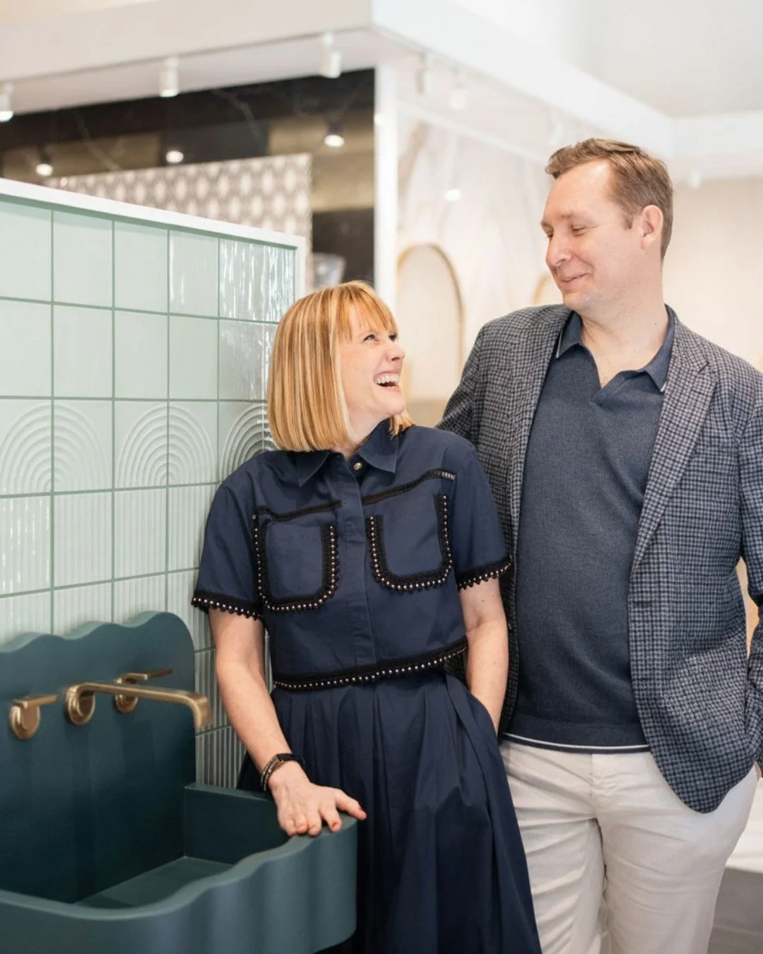 GIDDY with anticipation!!! We&rsquo;ve been working with Nemo Tile + Stone, Kast Concrete Basins, and Kallista to bring an in-store display to life&mdash;and we can&rsquo;t wait to share it with you!

Alongside the display, we designed 3 full bathroo