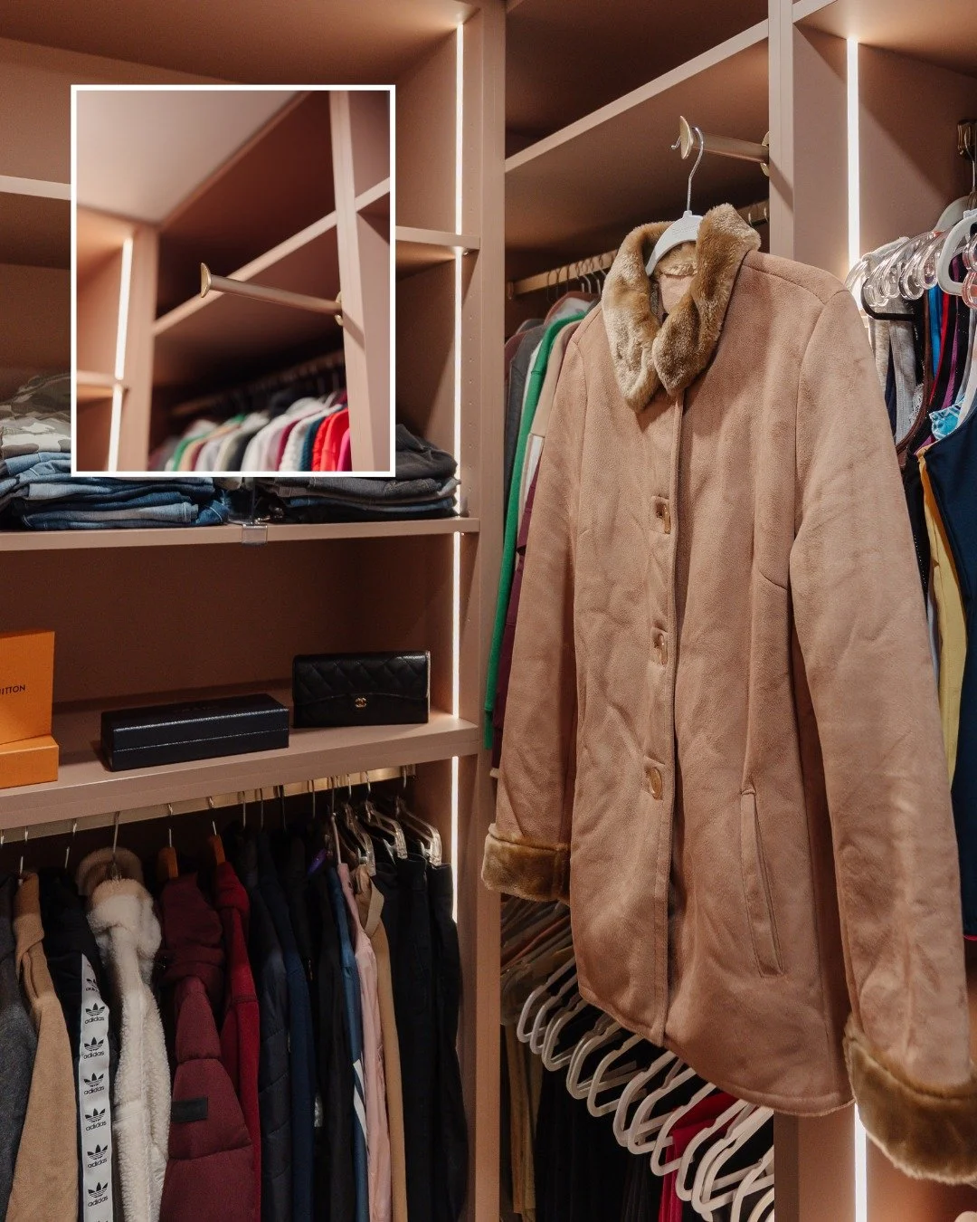 It&rsquo;s the little details that make everyday life feel effortless. ✨

A simple addition like a valet rod in a custom closet can completely change your daily routine. Need to plan tomorrow&rsquo;s outfit? Your go-to look has a dedicated place to h