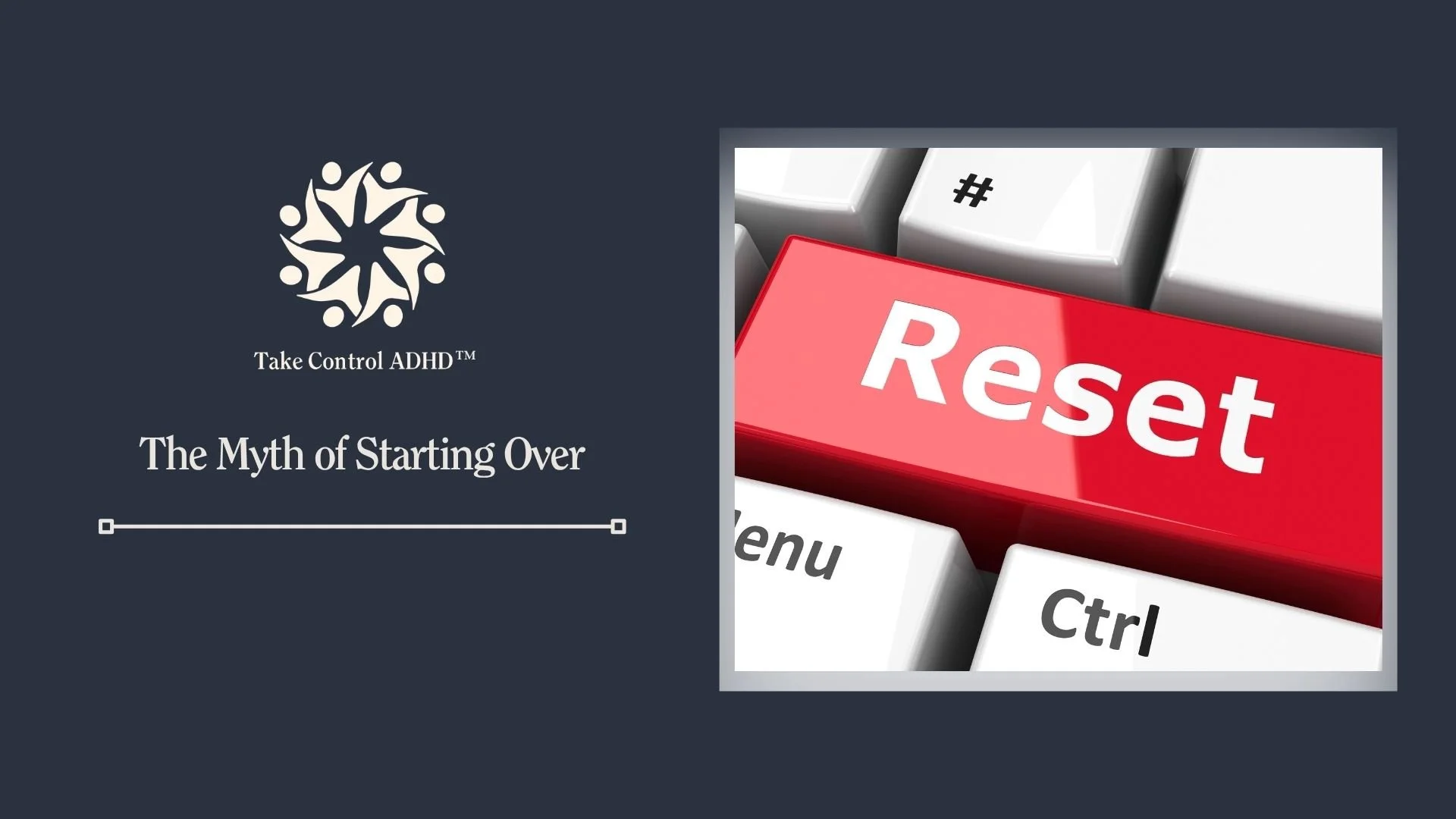 The Myth of Starting Over