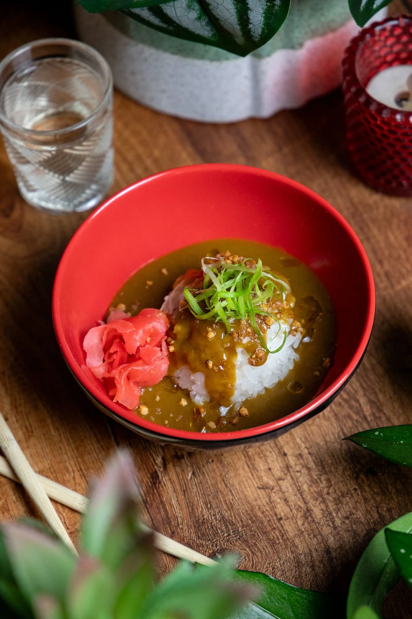 Golden Curry Mini Don (vegan)