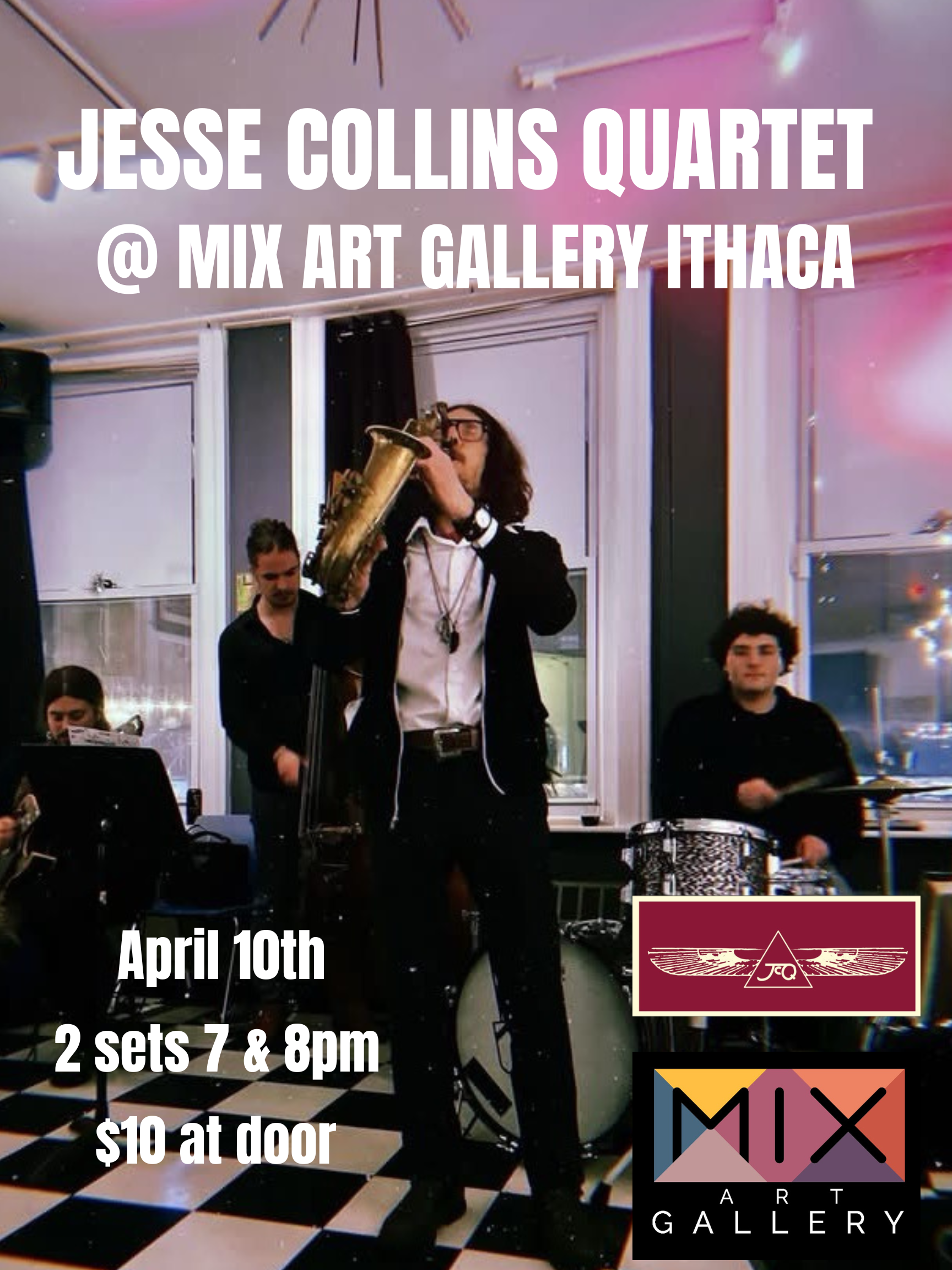 Jesse Collins Quartet At MIX Art Gallery