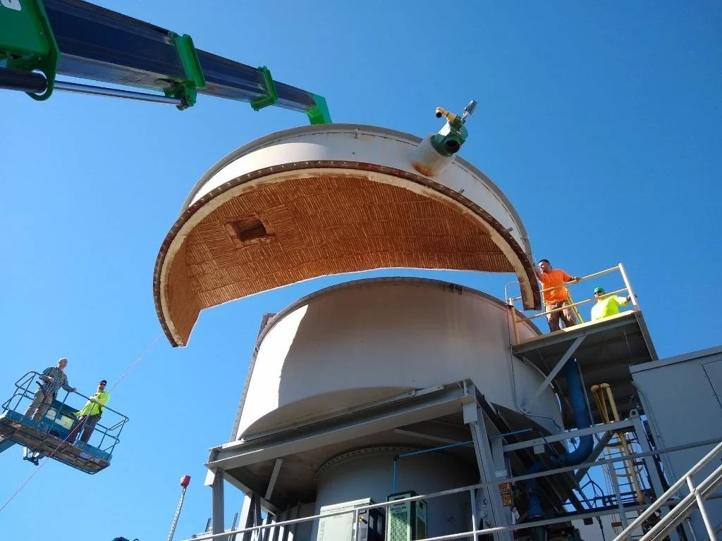 Regenerative Thermal Oxidizer Lid