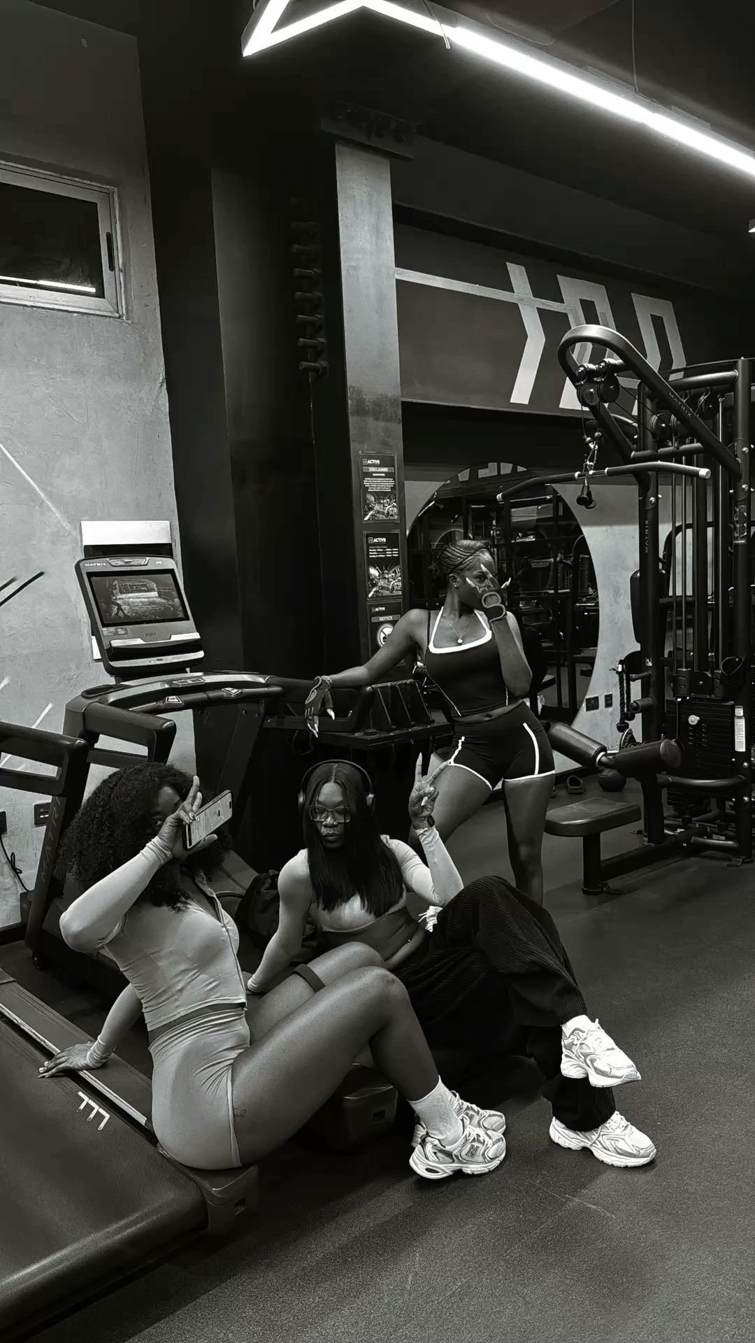 Women at UAthletica Calgary group fitness session
