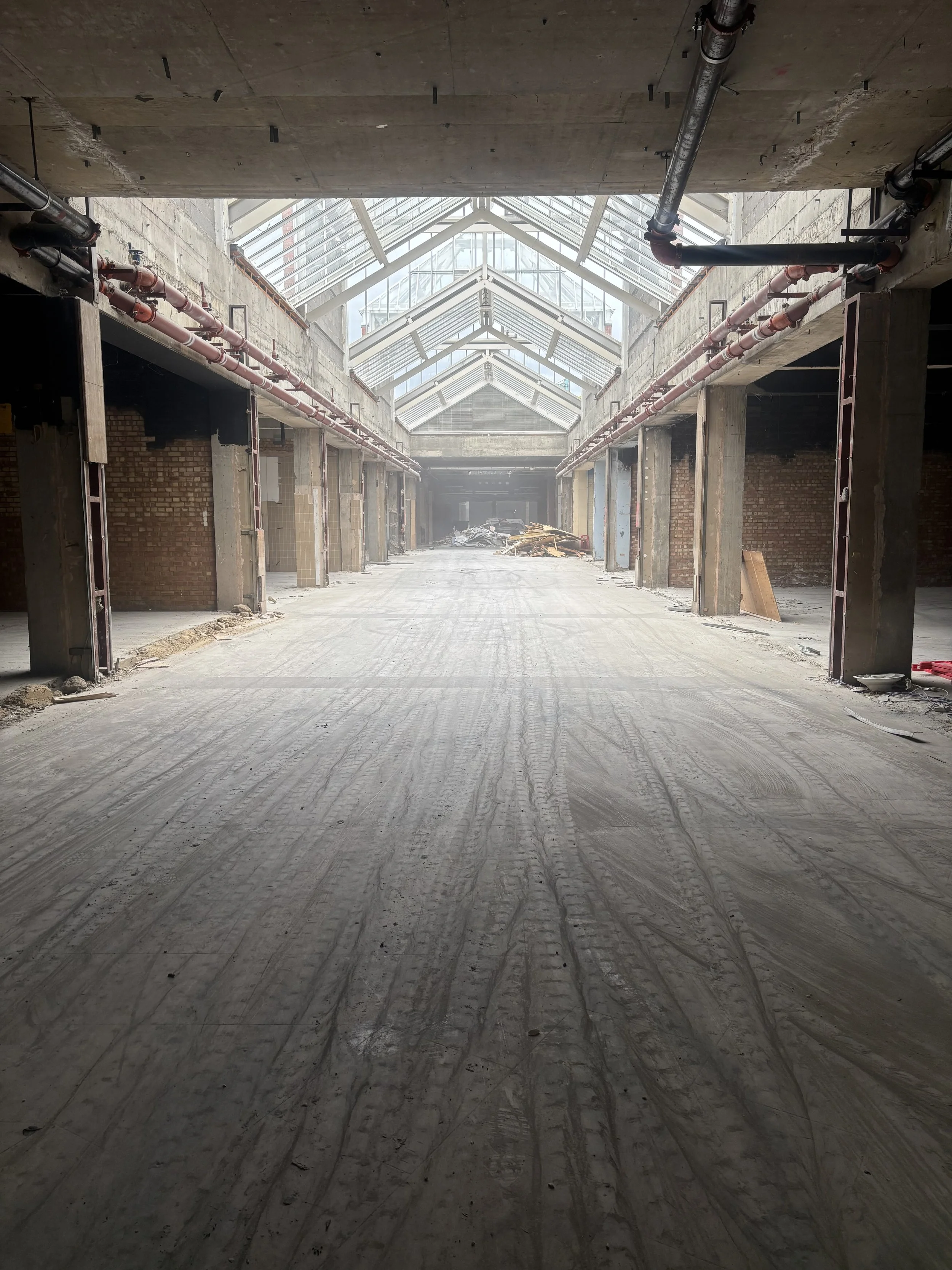 Former Mall strip-out
